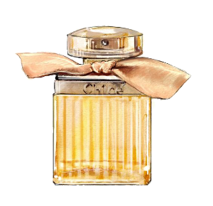 a bottle of perfume